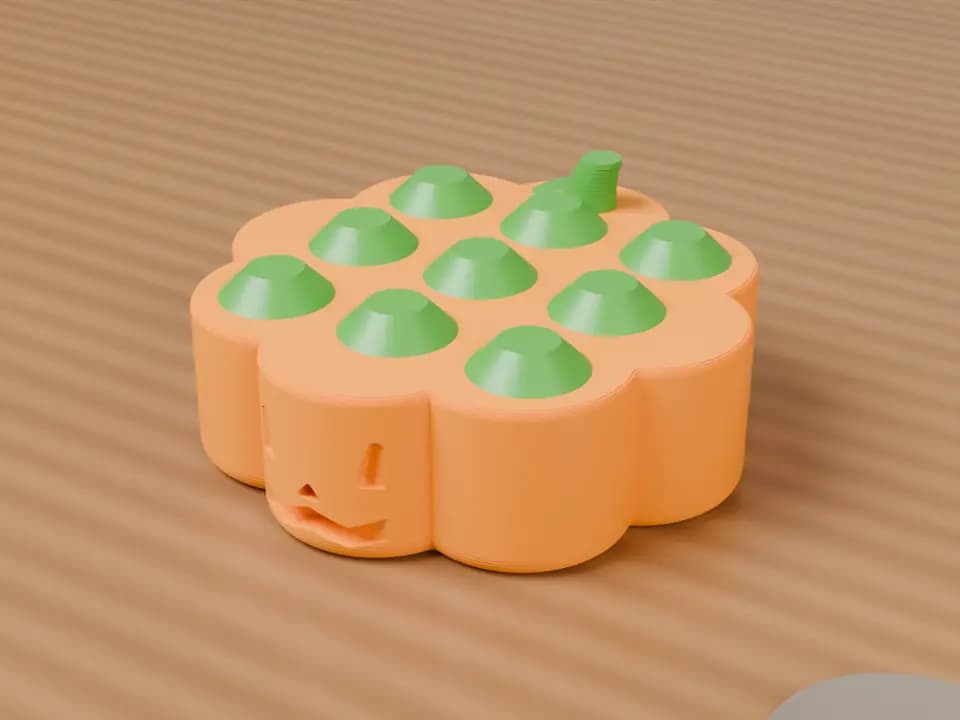 Bí ngô Bubble Pop – đồ chơi bấm giảm stress (ảnh minh họa)